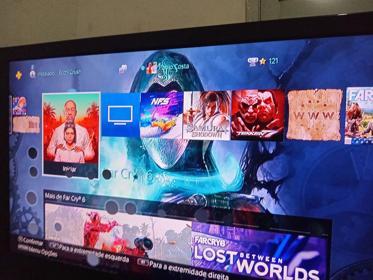 Ps4 1 tera vários jogos - Foto 2