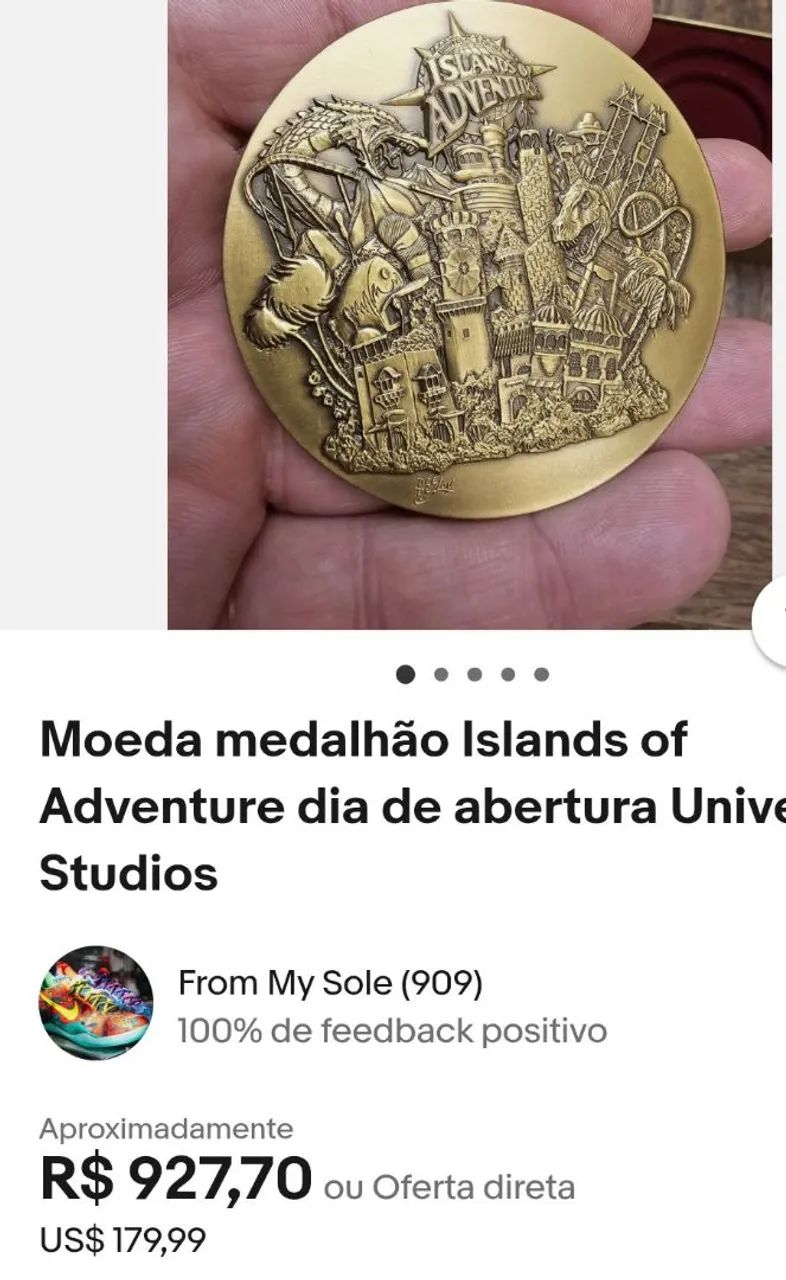 Medalha para colecionadores  - Foto 5