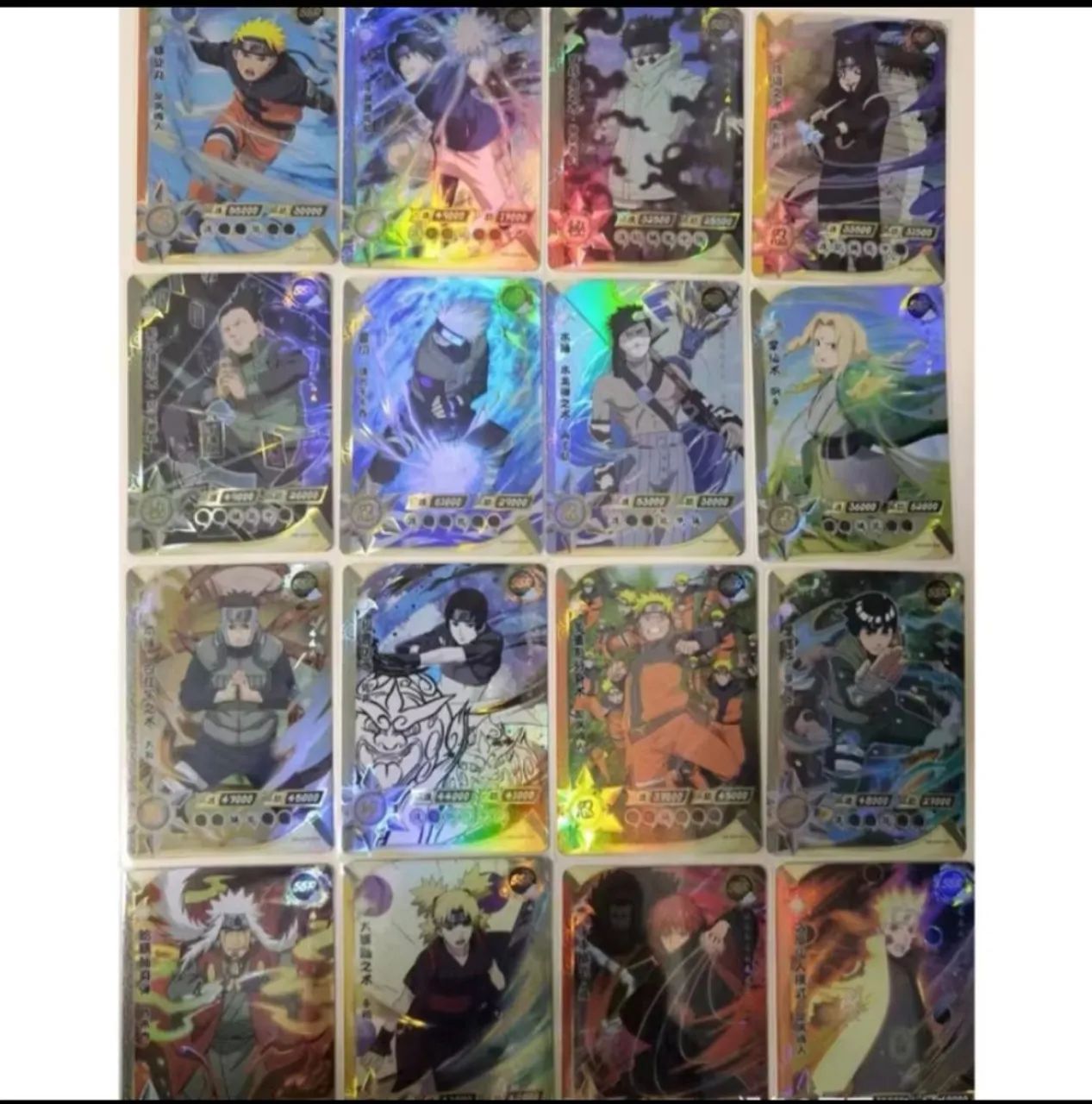 Cartas Naruto Kayou ORIGINAL SSR 130 unidades PRONTA ENTREGA 