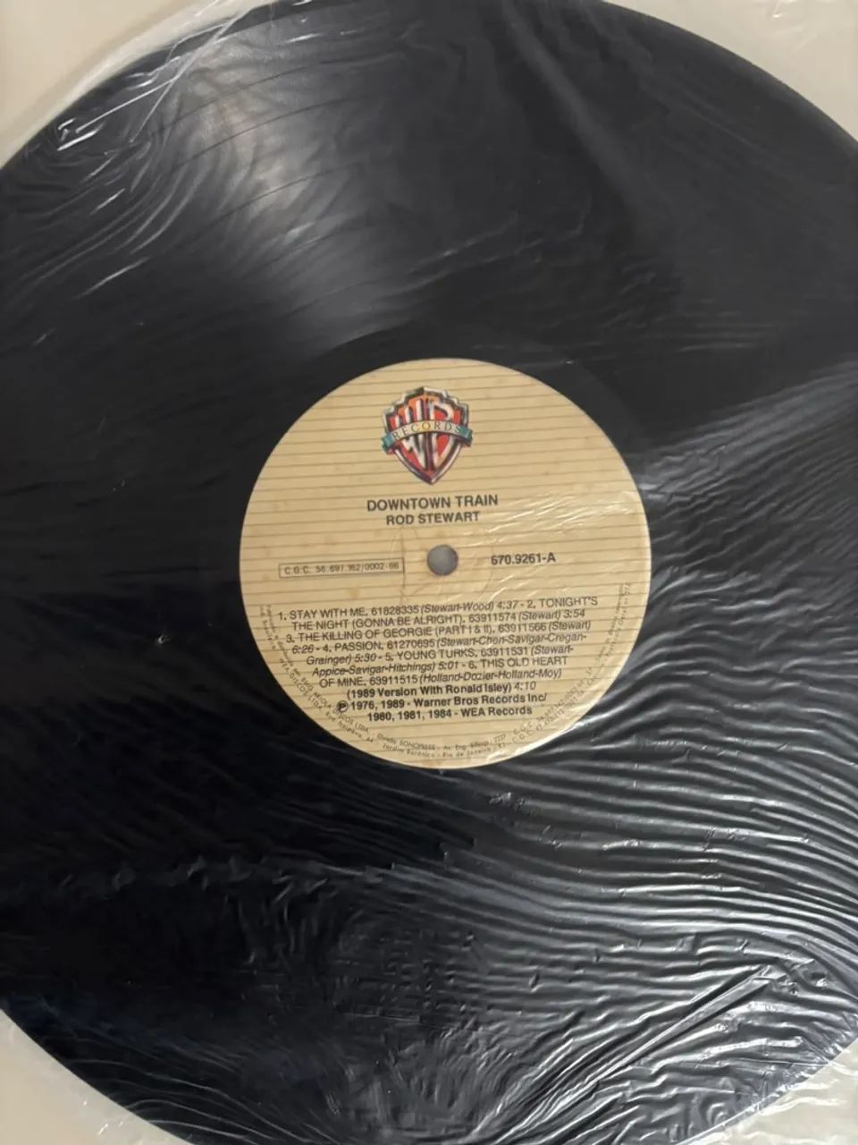 LP Disco de Vinil Rod Stewart - Downtown Train - Foto 2
