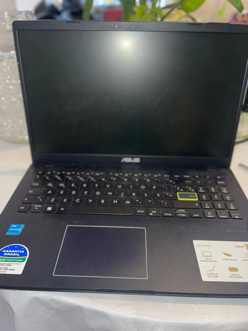 Notebook ASUS E510k passo cartão  - Foto 2