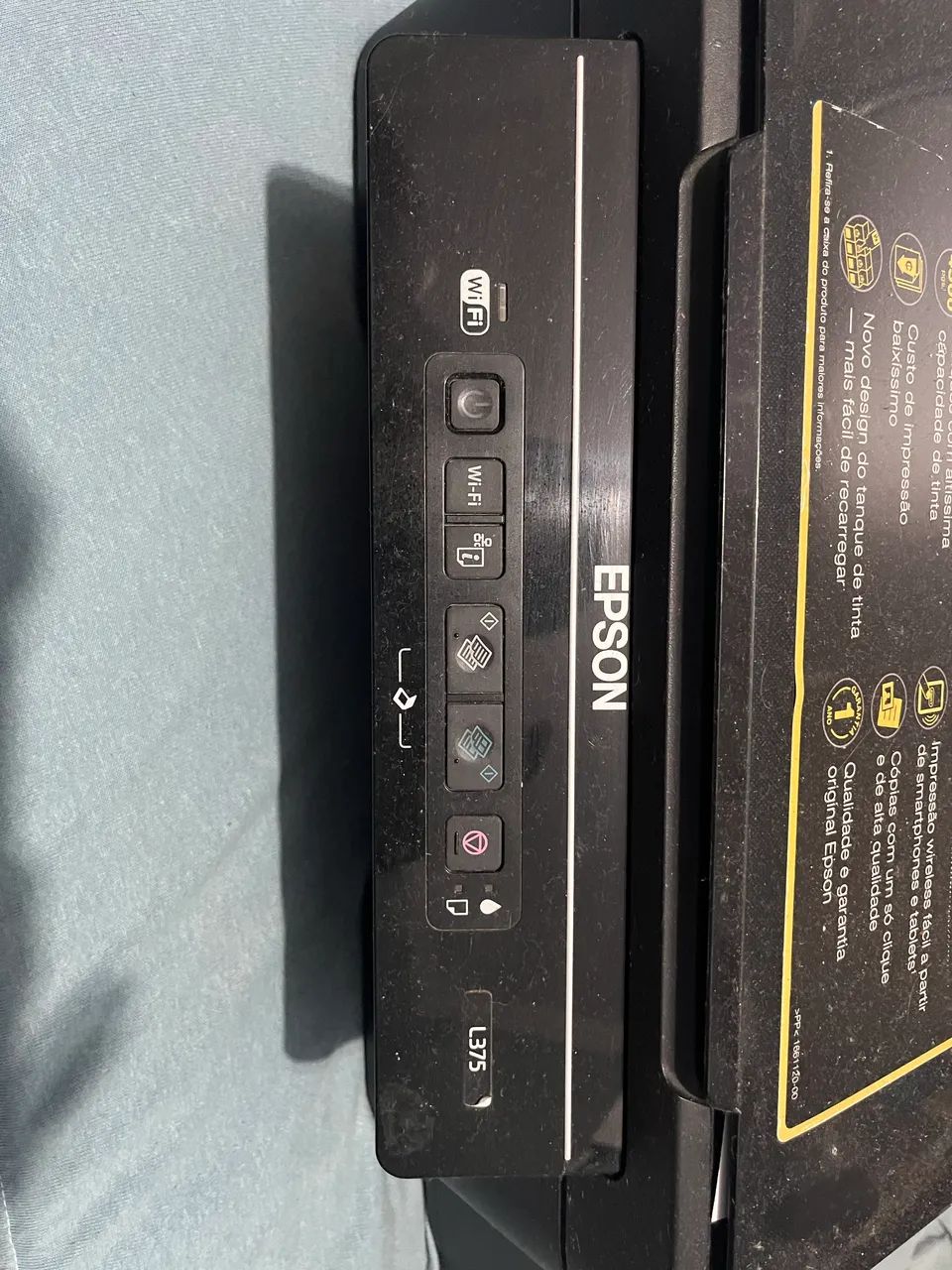 Impressora multifuncional Epson EcoTank L375 sem funcionar
