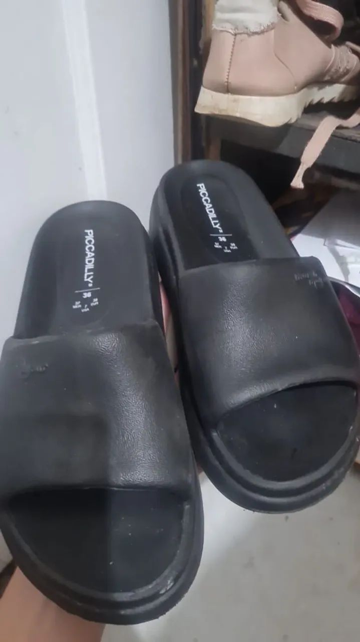 Sandália confortável 