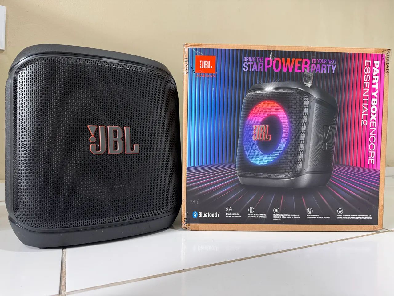 Caixa de Som Bluetooth JBL Partybox Enc Essential 2  - Foto 5