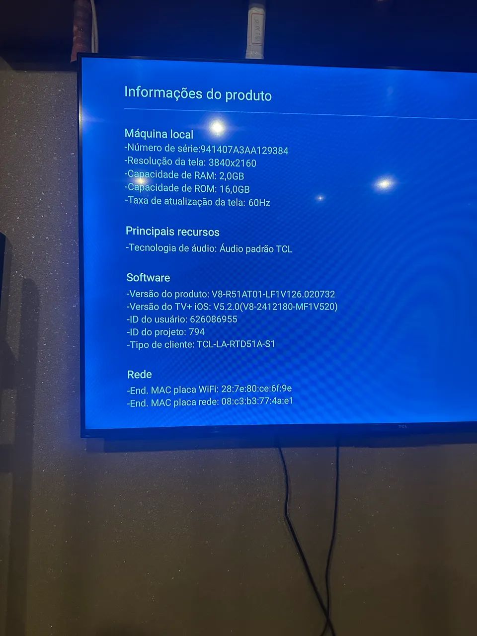 Smart tv TCL 50 polegadas  - Foto 2