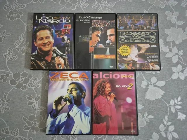 Original DVD Set – Brazilian Musical Shows (sold separately; price stated in description)