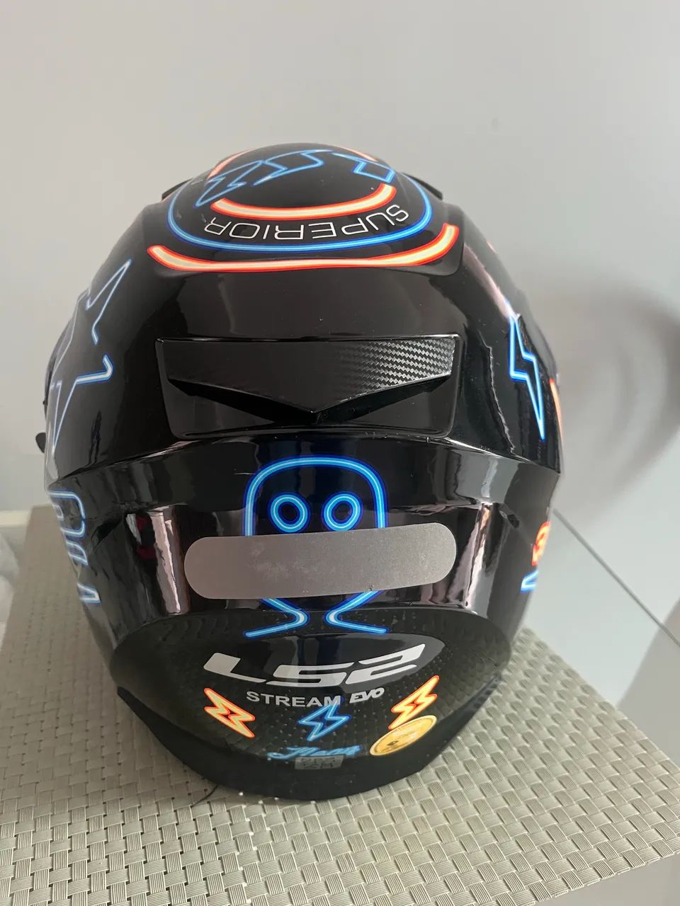 Capacete ls2 + flash - Foto 3