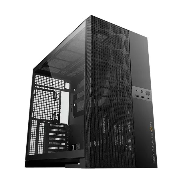 GABINETE GAMER GEOMETRIC MODEL 5 VENT MESH 