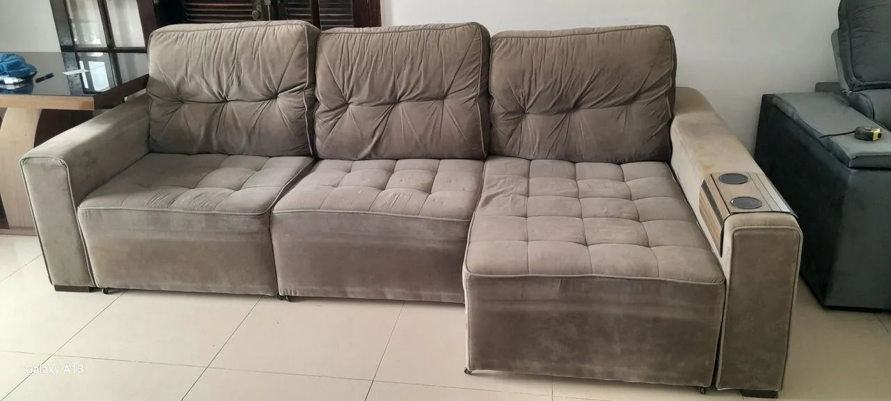 SOFA RETRATIL E RECLINAVEL
