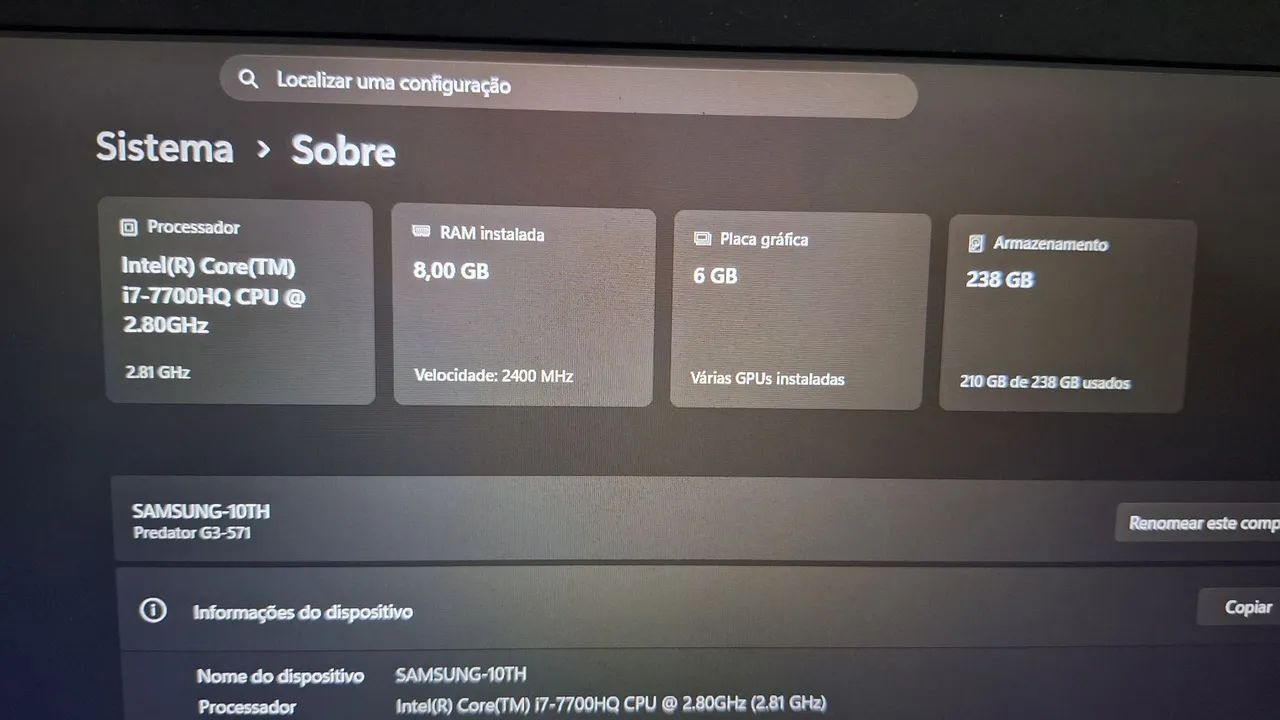 Acer predator helios 300 - Foto 3