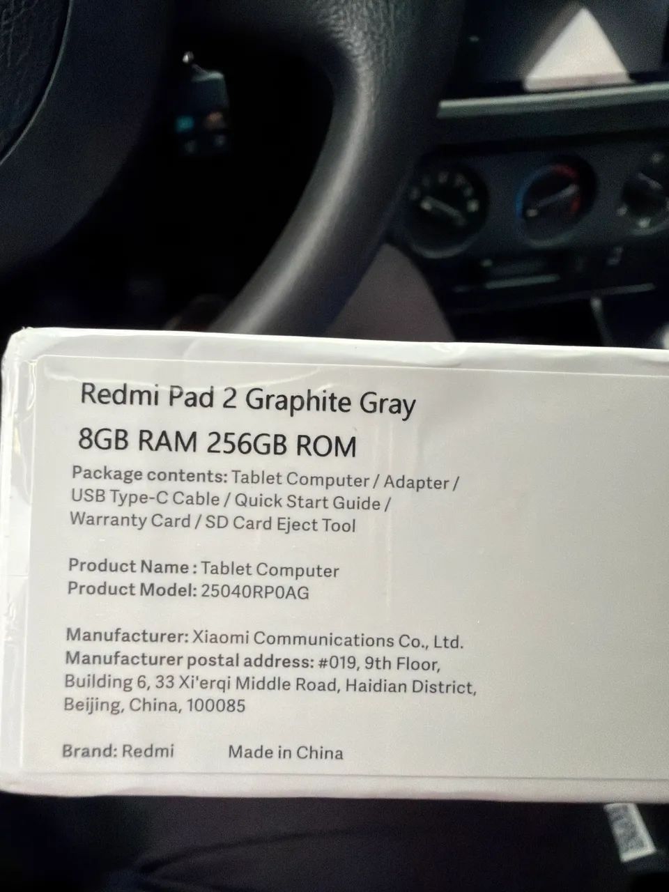 Tablet Redmi pad 2 - Foto 2