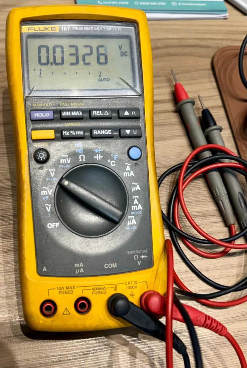Multímetro True RMS Fluke 187 com pinça amperimétrica Agilent U1583B - Foto 2