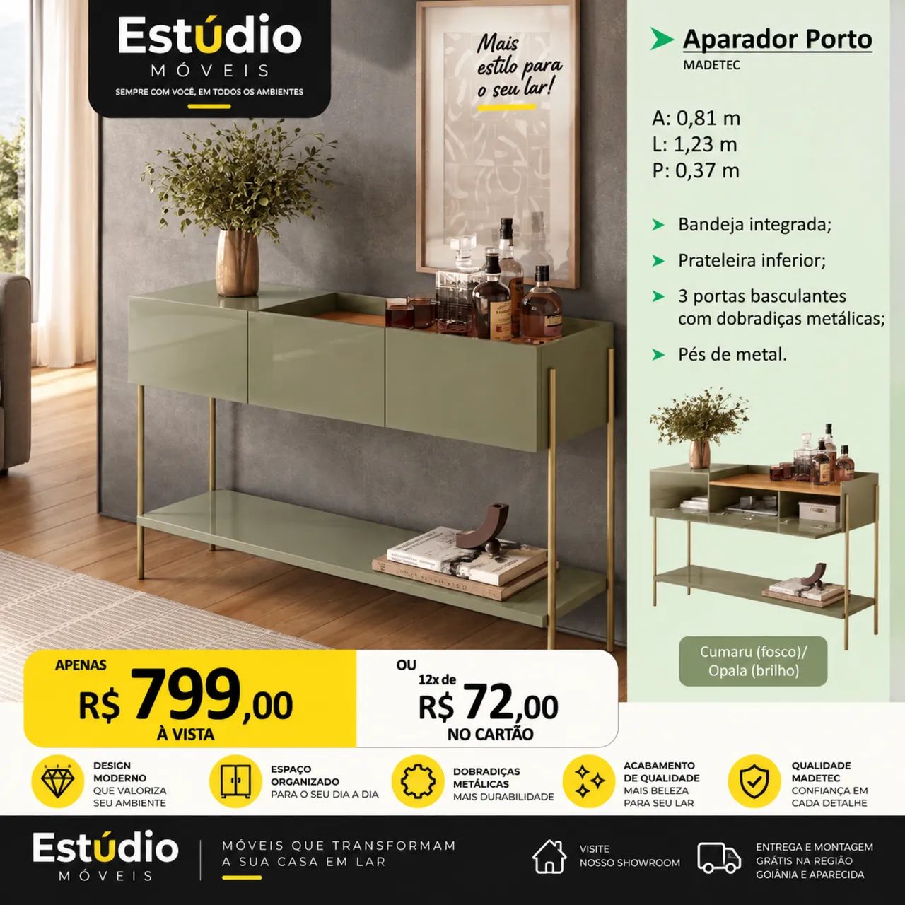 Buffet Salluti 2.20m - Foto 2