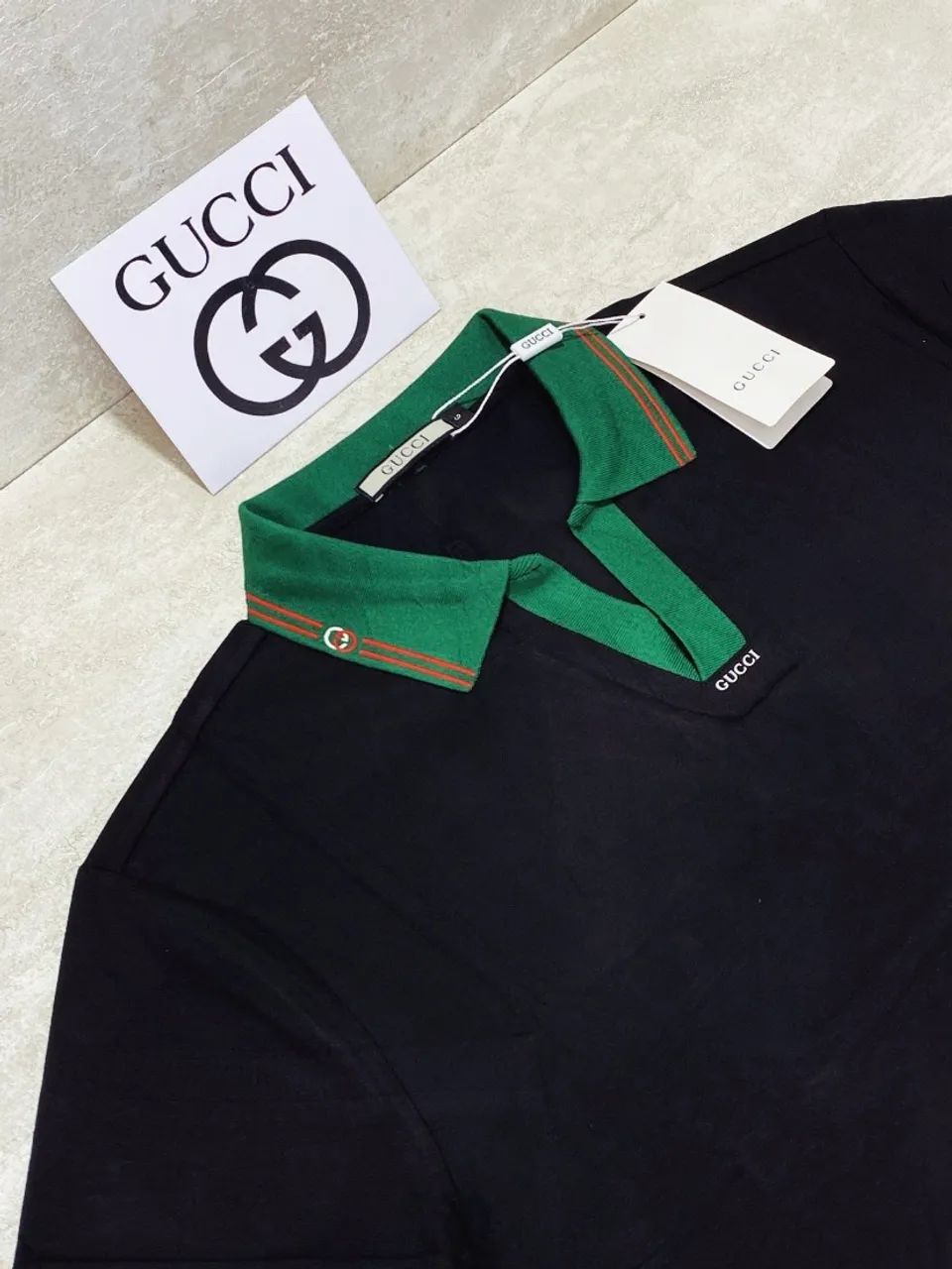Camisa Polo Gucci Luxury Cotton - Foto 3
