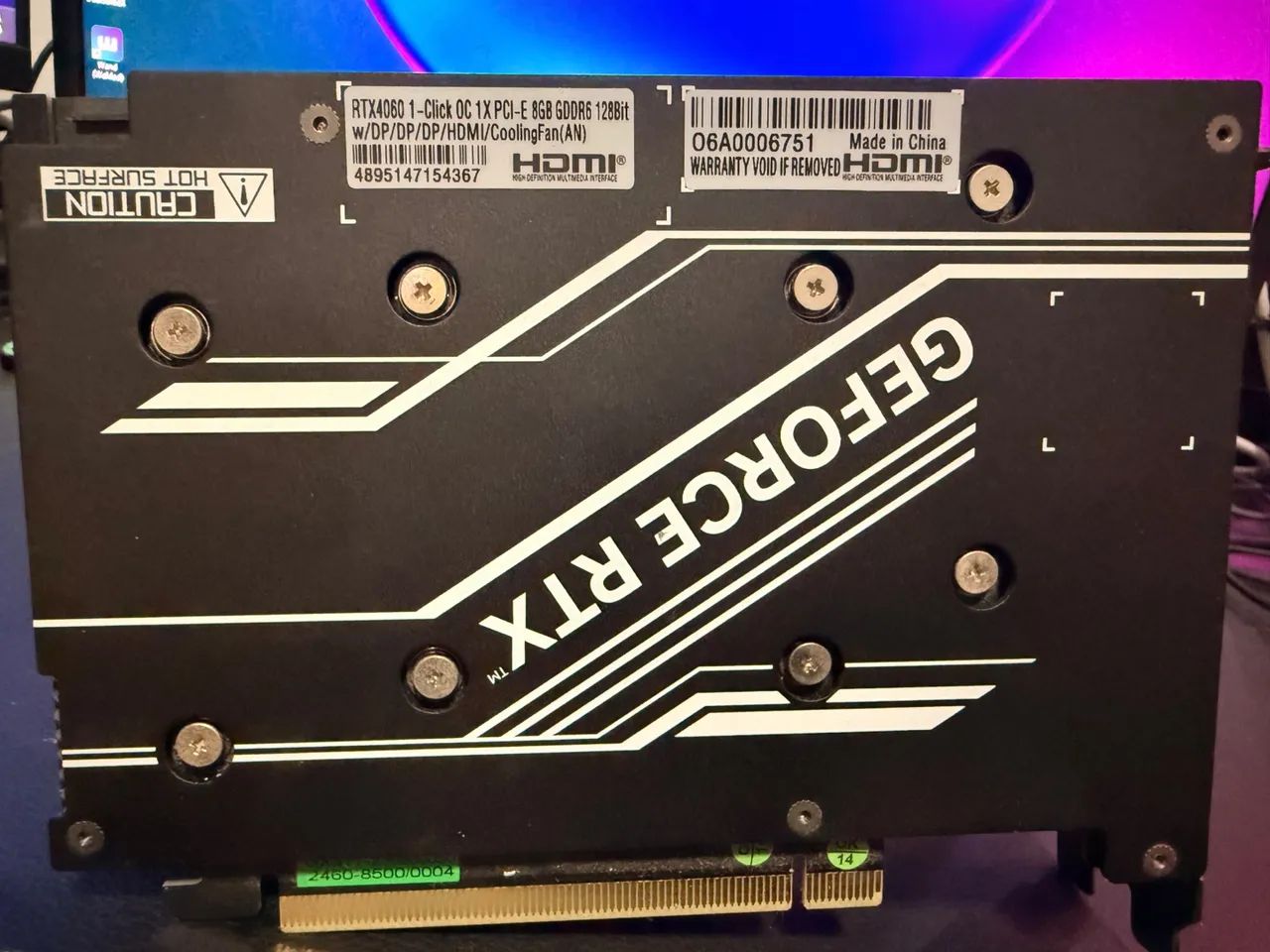 RTX 4060 8gb Galax - Foto 5