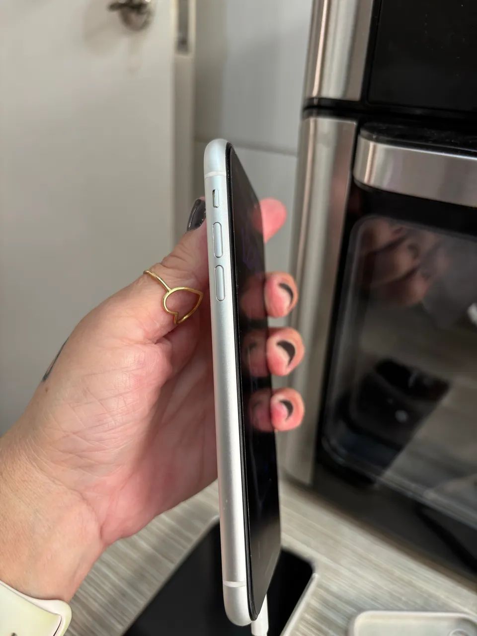 iPhone XR ,branco ,64 gb - Foto 5