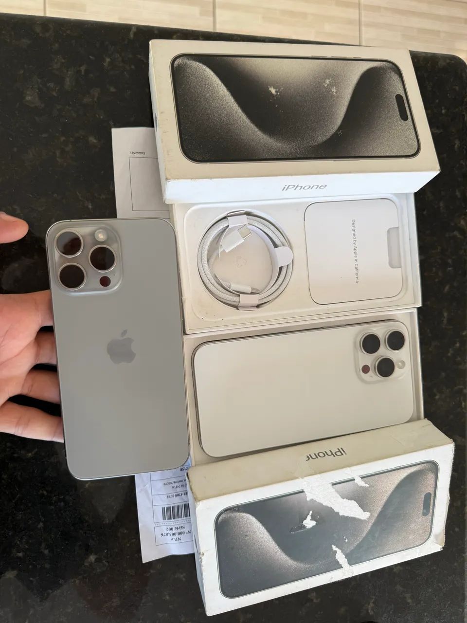 Iphone 15 Pro Max, 256GB - Completo e Nota Fiscal. - Foto 2