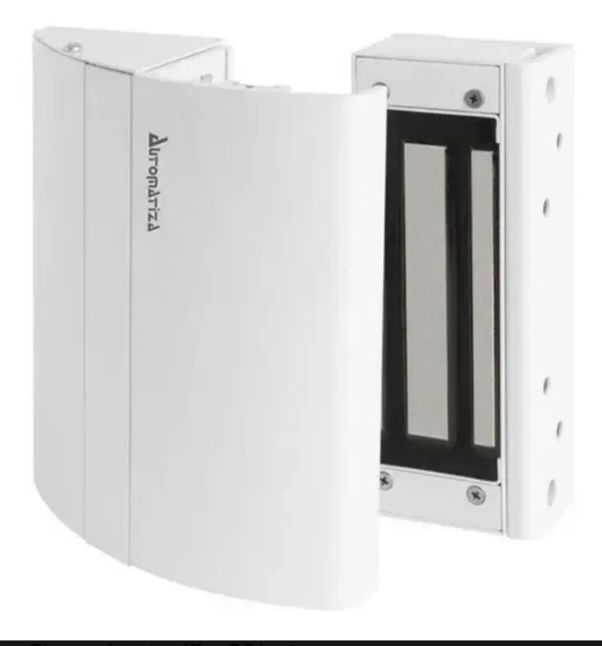 Fechadura Eletroima Intelbras Fs150 12v Kit Elite com Sensor Cor Branco