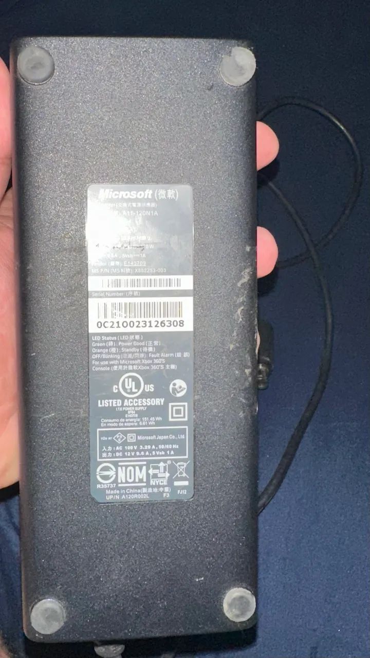 Fonte original xbox 360  - Foto 2