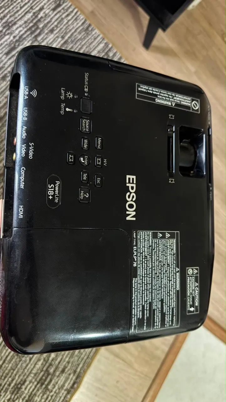 Projetor EPSON S18+ PowerLite - Foto 3