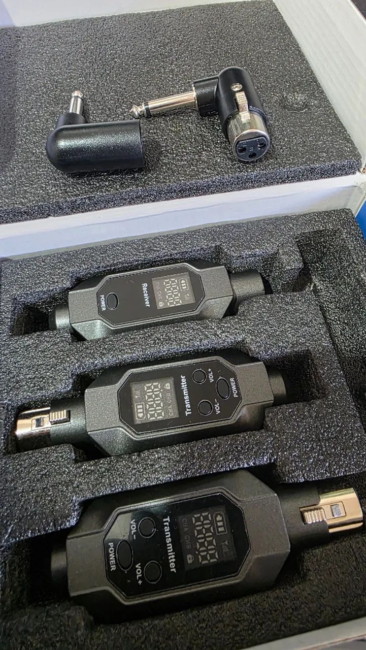 Transmissor e Receptor Sem Fio para Caixa, instrumento, mircrofone - Wireless System - Foto 3