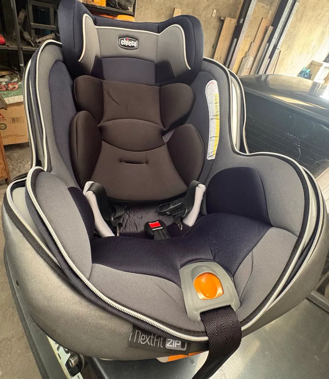 Cadeirinha Chicco NextFit Zip em ótimo estado de conservação!  - Foto 3