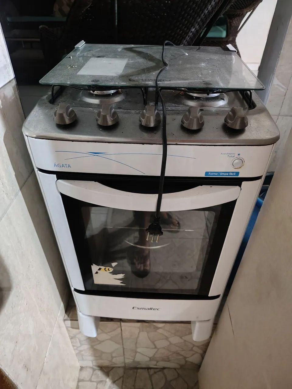 Fogão esmaltec