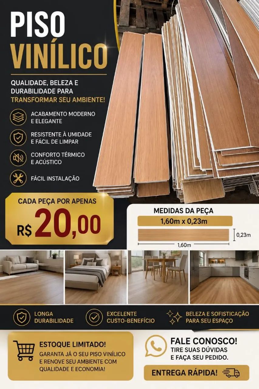 Piso vinílico 