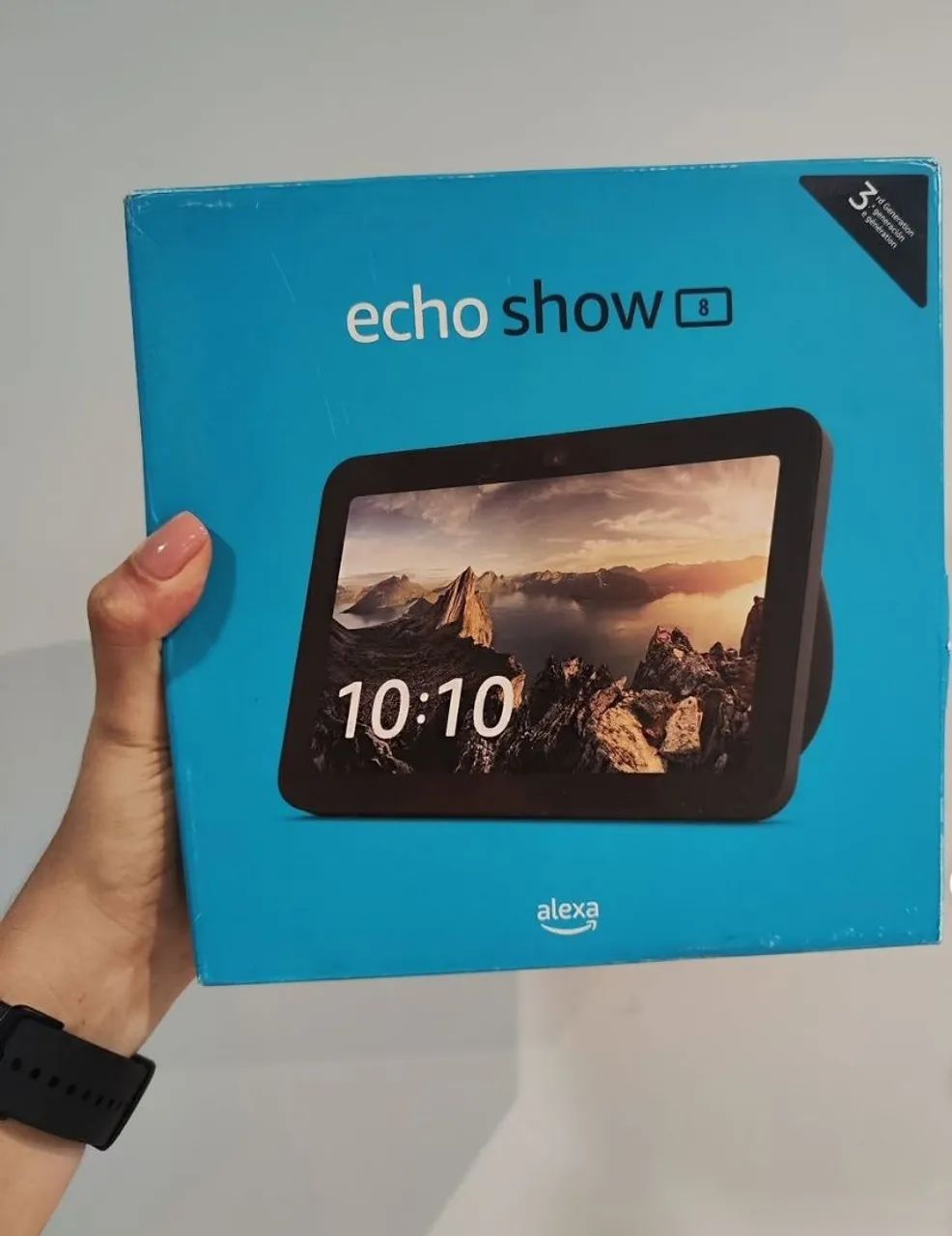 Alexa Echo Show 8 terceira geração Nova Lacrada 