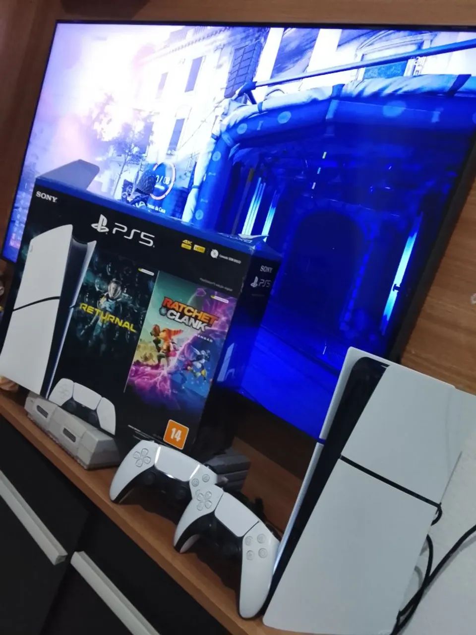 PS5 SLIM DIGITAL COMPLETO  - Foto 2