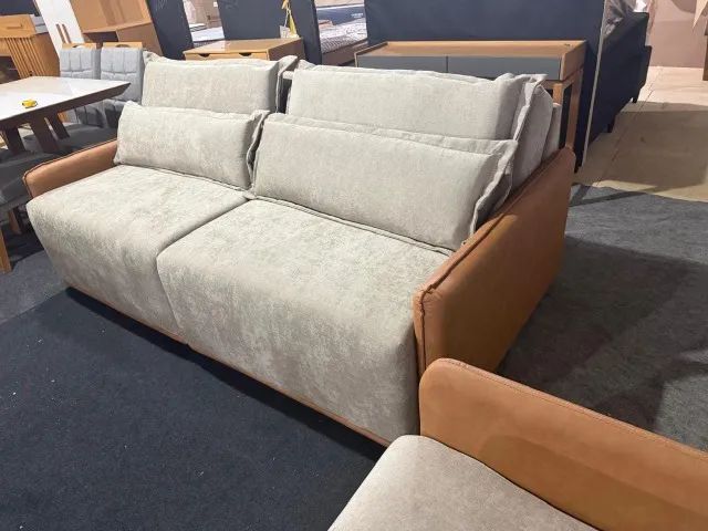 Sofá clean 2,20m retrátil e reclinavel, espuma d-28 pre soft  - Foto 3