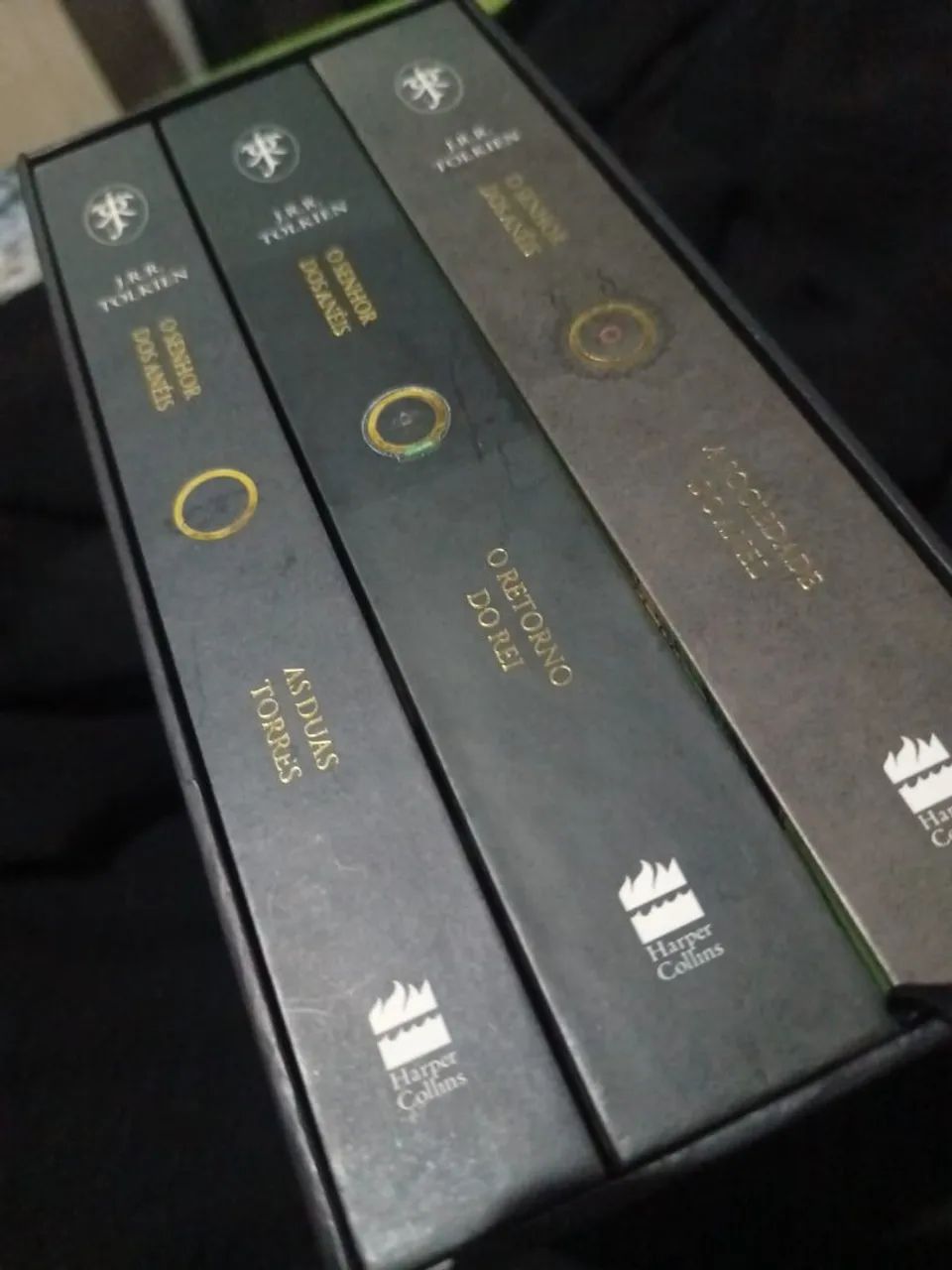 Box capa dura, O Senhor dos anéis. 