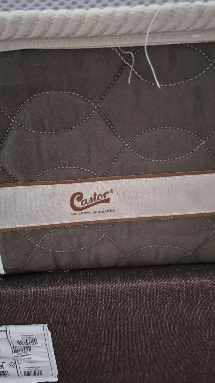 COLCHÃO CASAL CASTOR MOLAS + BOX - Foto 3