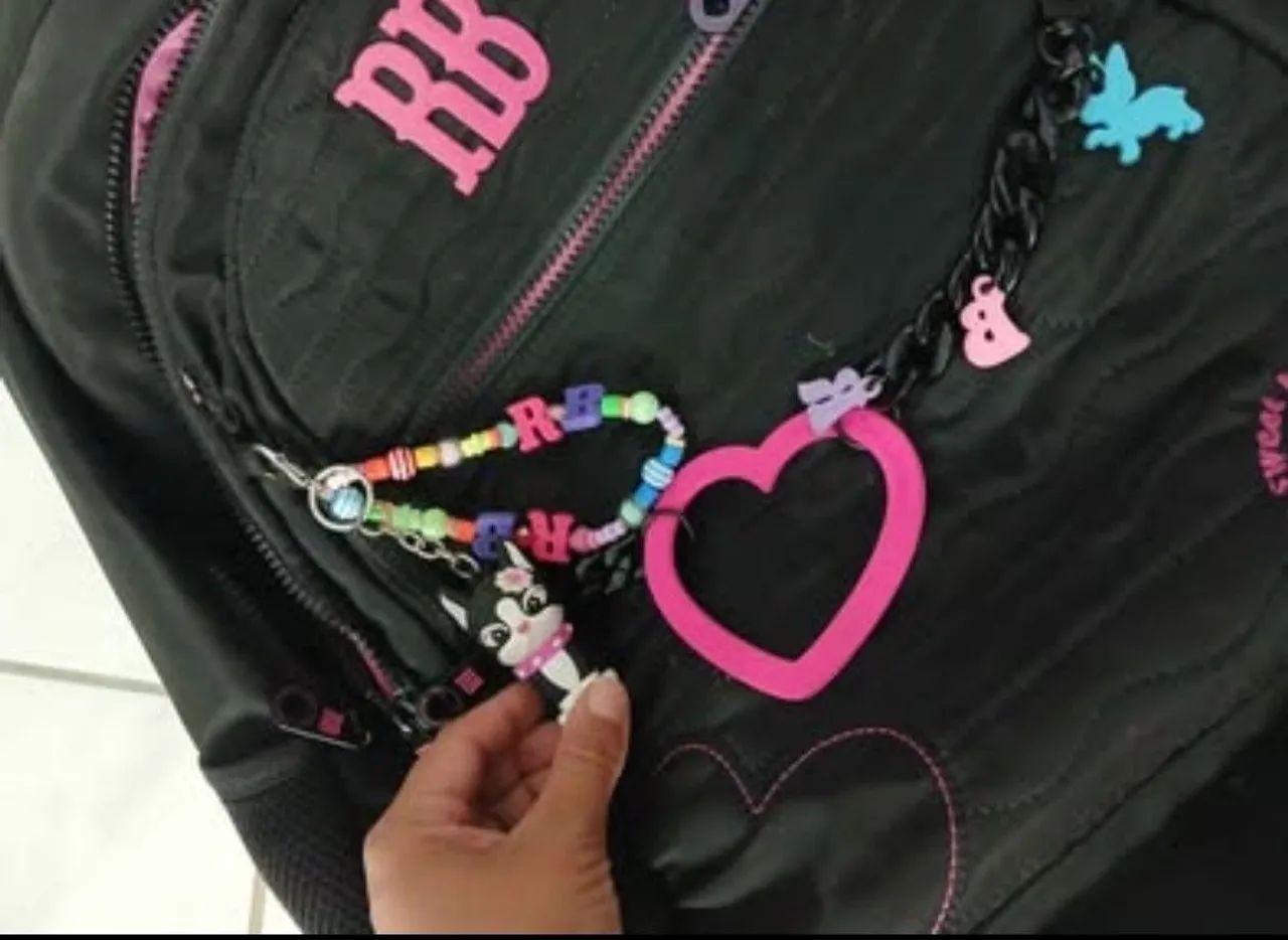 Kit mochila Rebeca bonbon - Foto 5