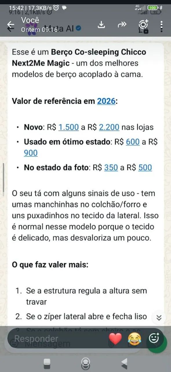 Berço Net 2 Magic cool crey  - Foto 4