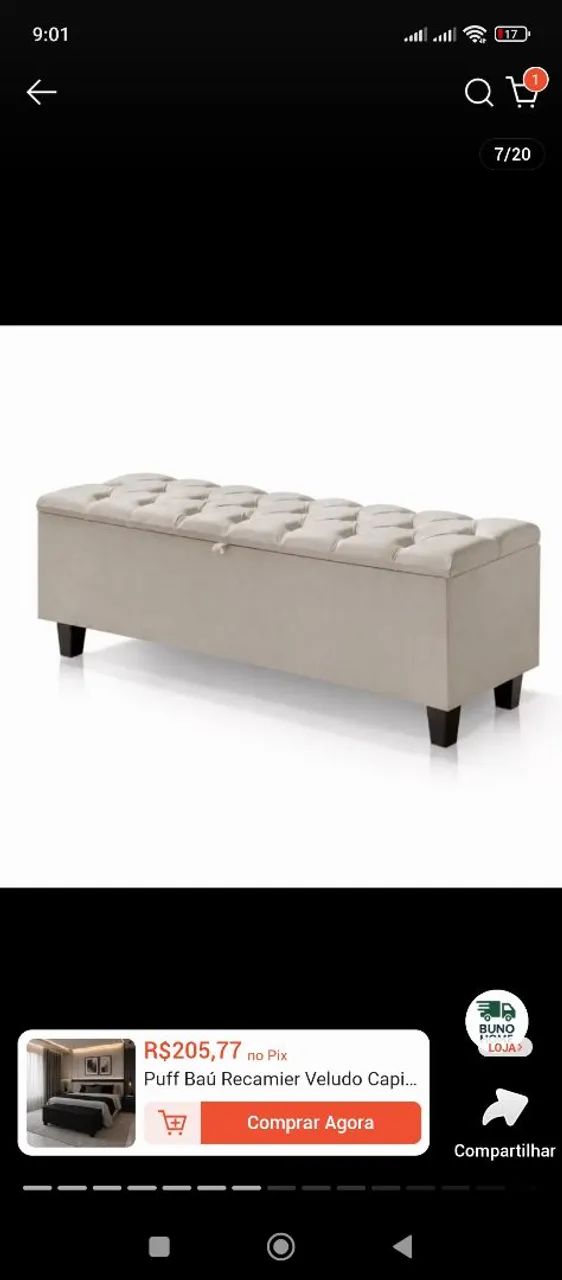 Promoção de puf baú  - Foto 3