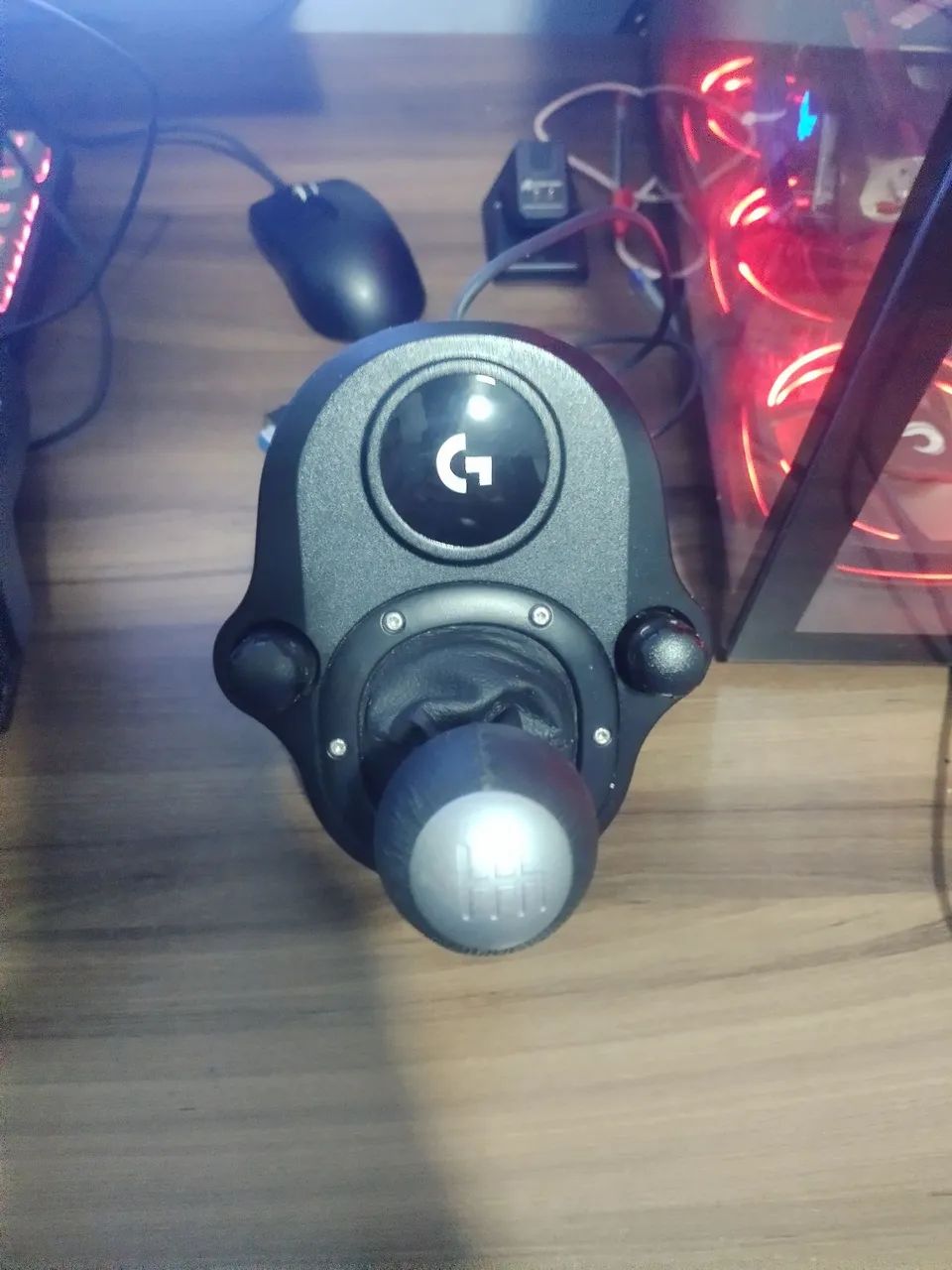 Volante Logitech G923 Xbox e Pc, com Câmbio  - Foto 4