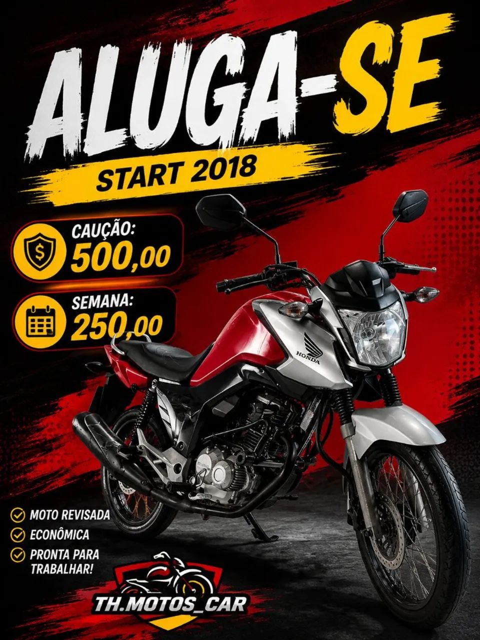 Moto aluguel 