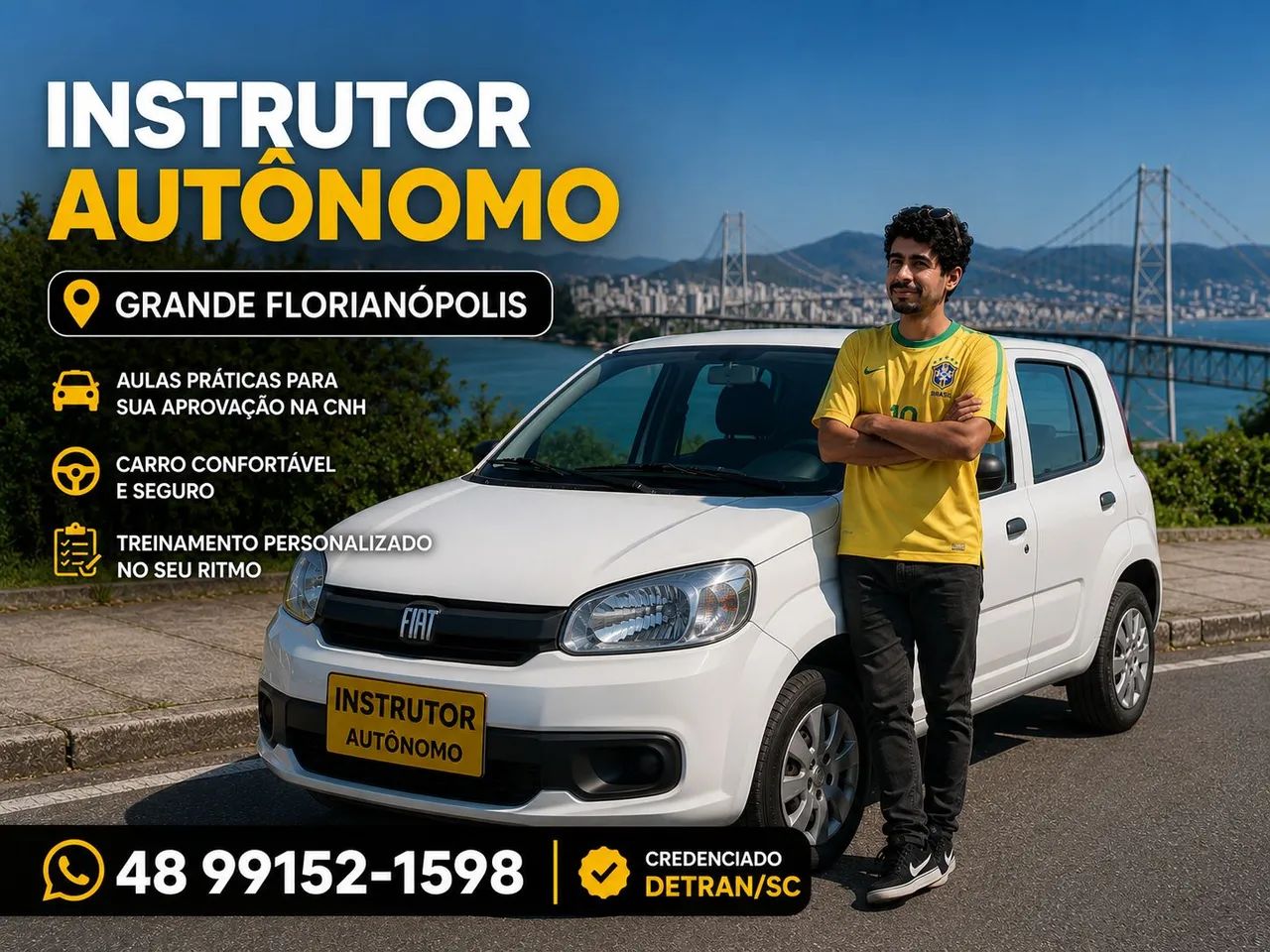 Instrutor Autônomo Credenciado DETRAN/SC.