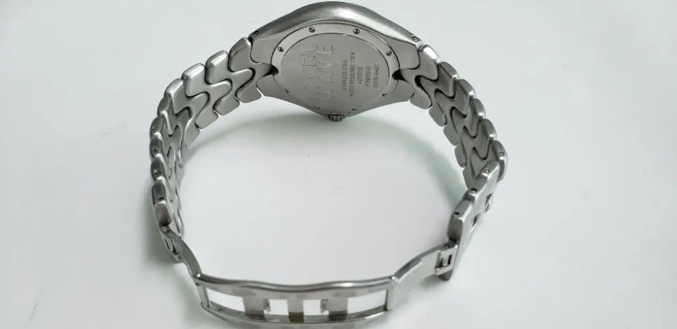 Ebel Sport Wave Quartzo Azul E Pulseira De Aço Inoxidável - Foto 4