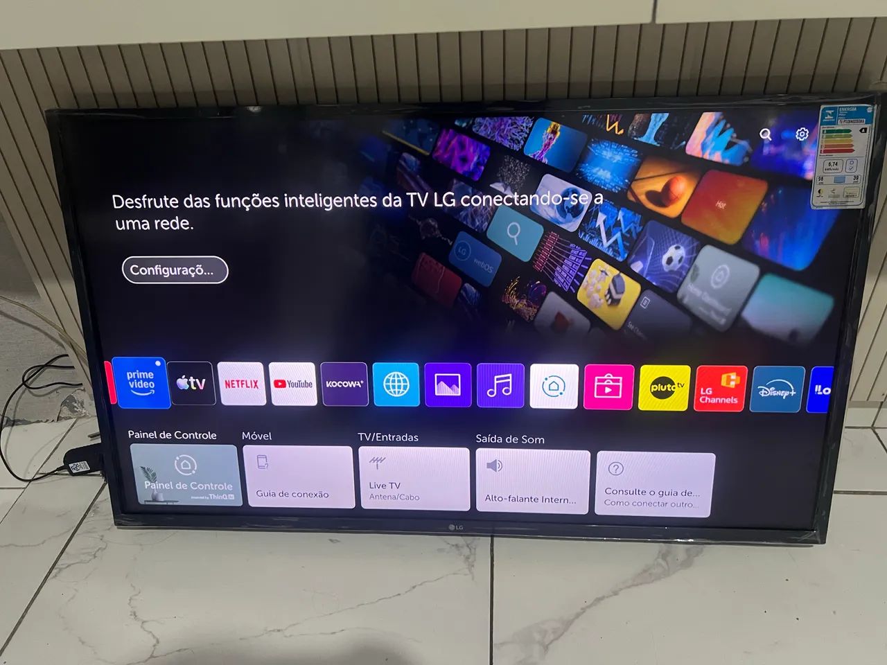 Smart tv 43 polegadas LG ? 4k inteligência artificial 