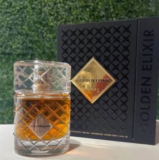 Perfume Riiffs Golden Elixir Extrait de Parfum Masculino 100ML - Foto 3