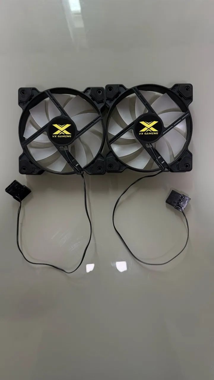 Kit 2 fans XT gaming para pc  - Foto 2