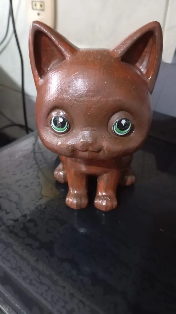 Action Figure Gato Mimoso Marrom - Foto 5