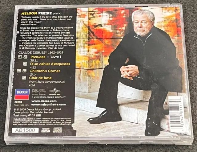 CD Nelson Freire - Debussy  - Foto 3