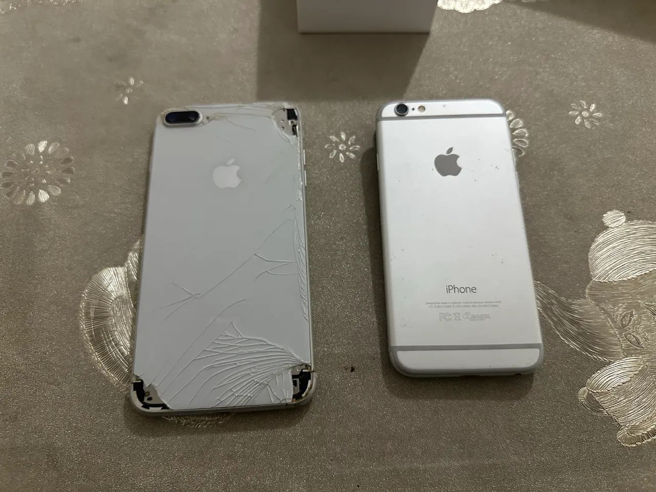 iPhone8 Plus MQ9M2J/A 割れ iphone 8 plus quebrado