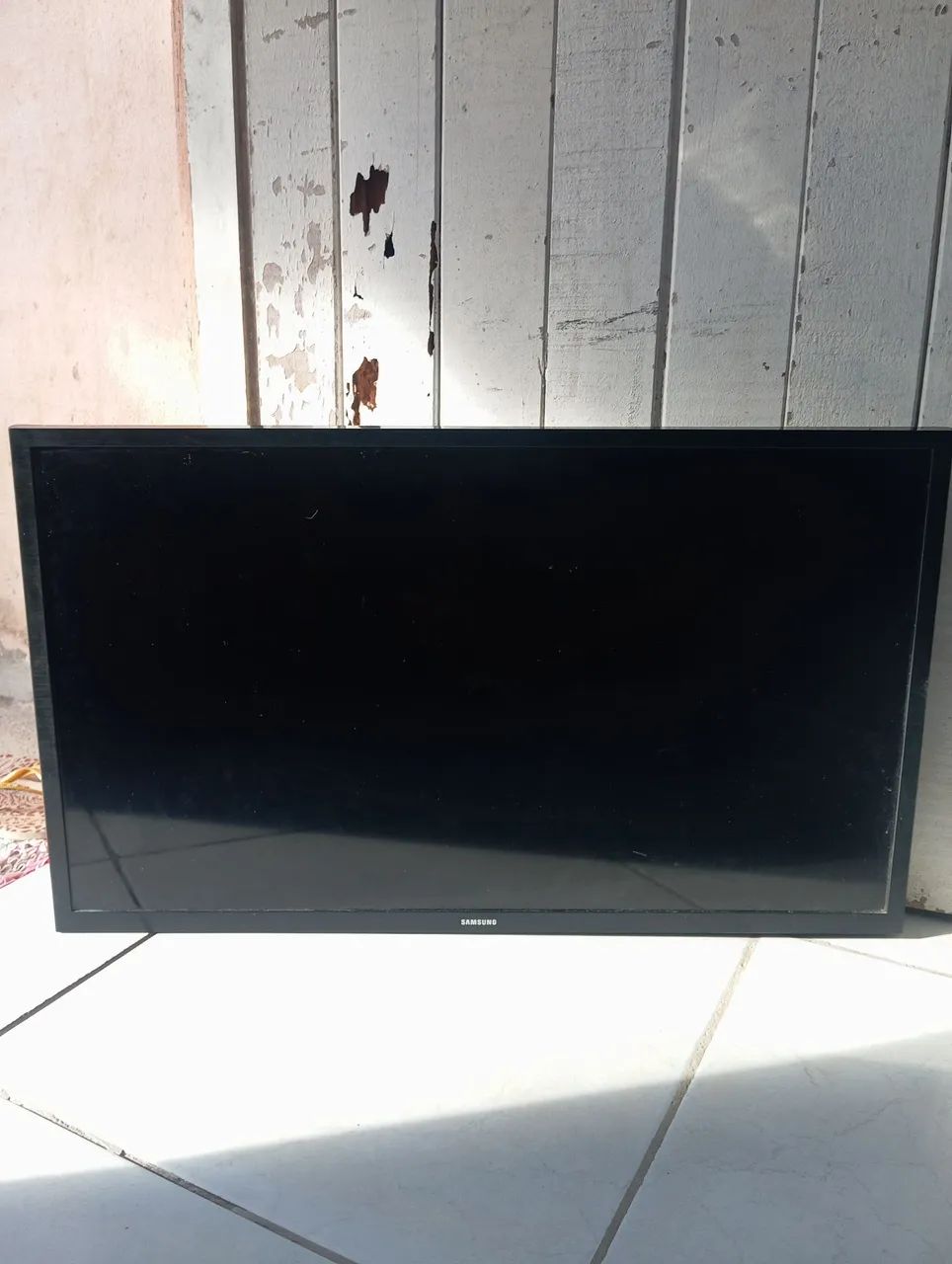 TV Samsung 32 Polegadas Tela Queimada 