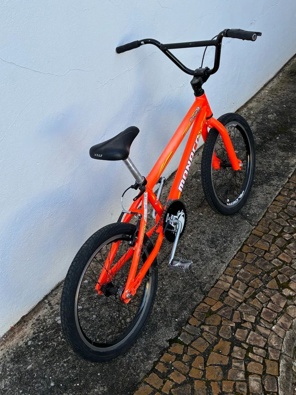 BMX Mônaco aro 20 Laranja neon - Foto 5