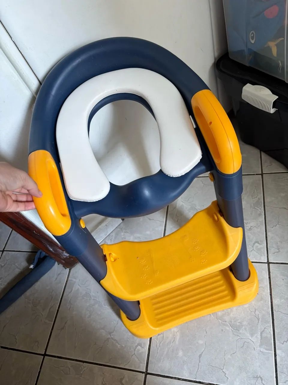 Escada para vaso desfralde 