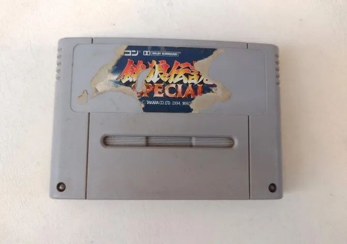 Fatal Fury Special Com Desgastes - Super Famicom